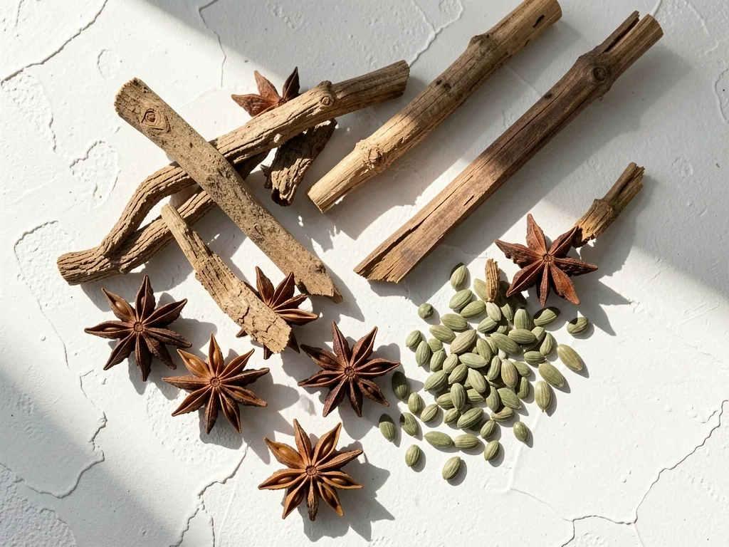 Dried herbs and botanical ingredients